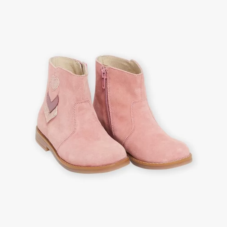 Sergent Major Chaussures Et Chaussons | Boots Roses En Cuir