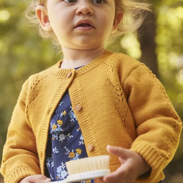 Sergent Major Pull Gilet & Cardigan | Cardigan Ambre Jaune