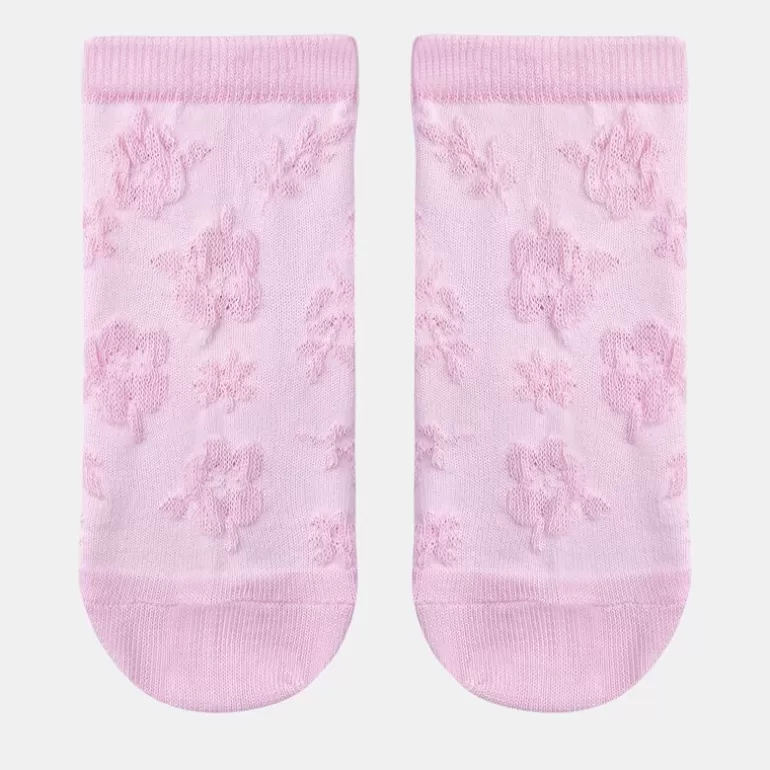 Sergent Major Sous&Vetement Chaussette & Collant | Chaussettes A Fleurs En Relief