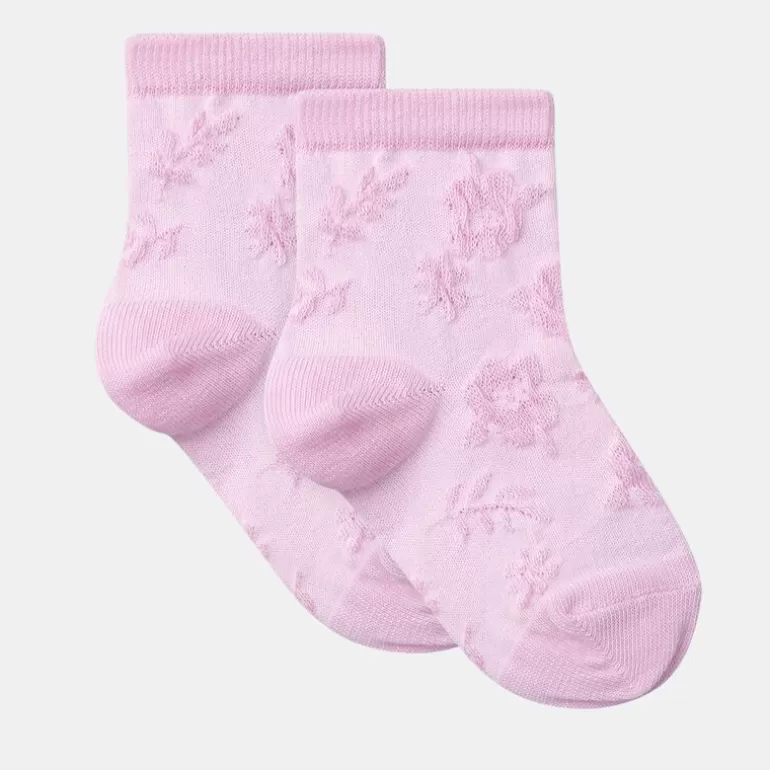 Sergent Major Sous&Vetement Chaussette & Collant | Chaussettes A Fleurs En Relief