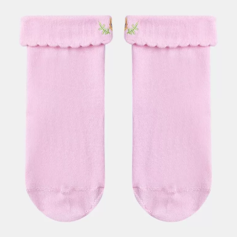 Sergent Major Sous&Vetement Chaussette & Collant | Chaussettes Brodees A Fleur