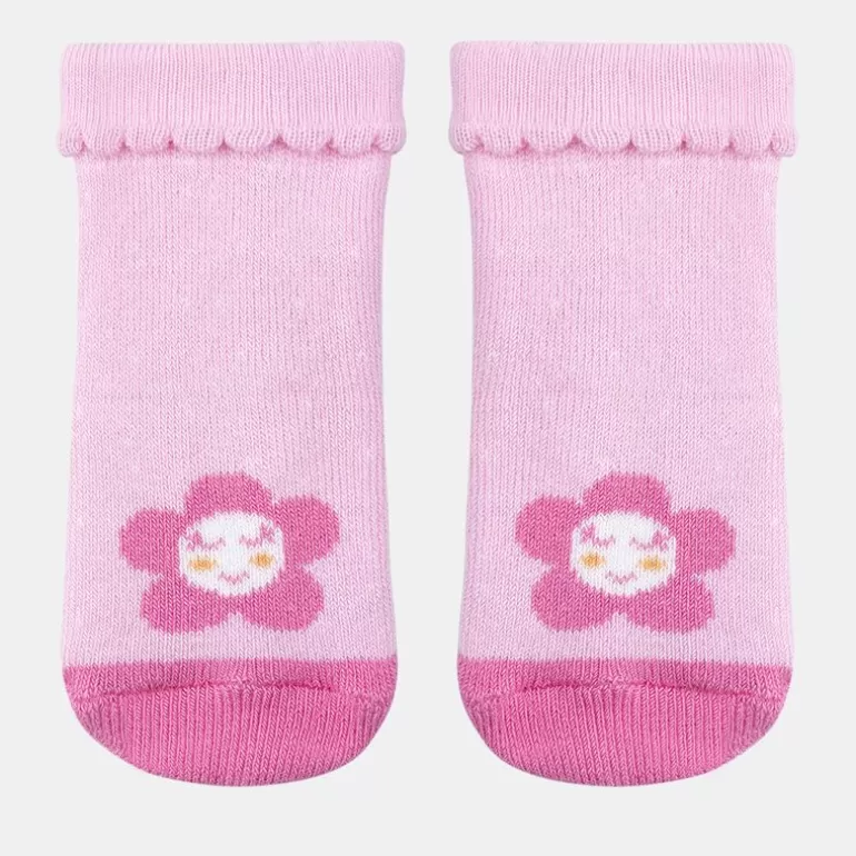 Sergent Major Chaussettes & Collant | Chaussettes Roses A Motifs