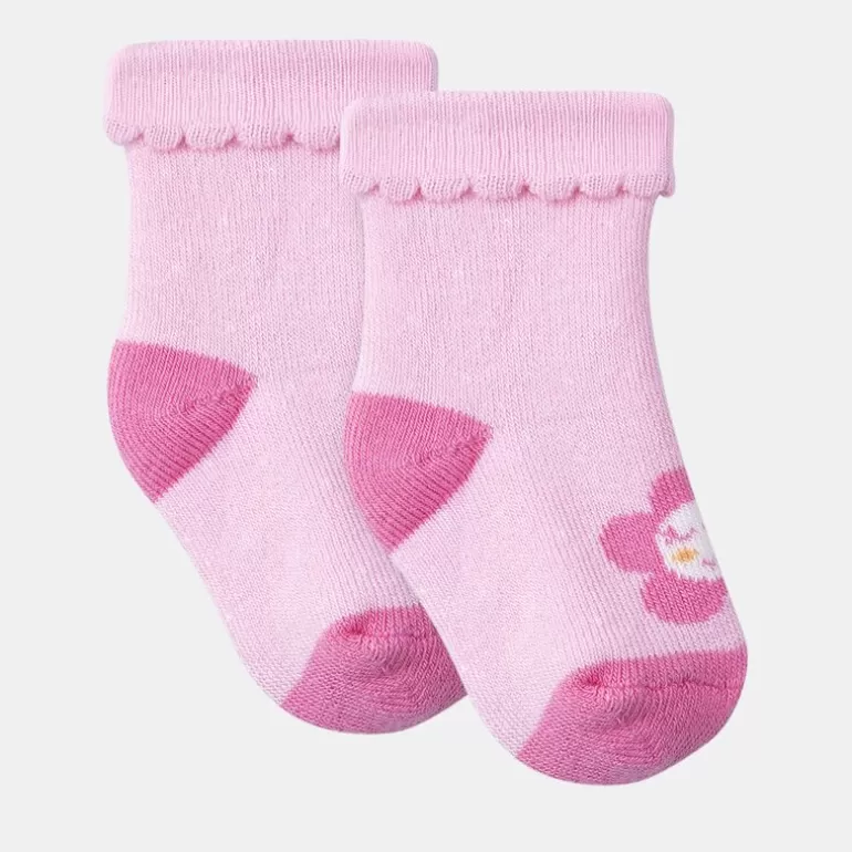 Sergent Major Chaussettes & Collant | Chaussettes Roses A Motifs