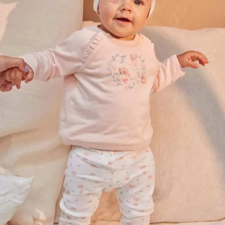 Sergent Major Tenues & Ensembles | Ensemble De Jour Haut + Pantalon + Chaussettes Bébé Fille