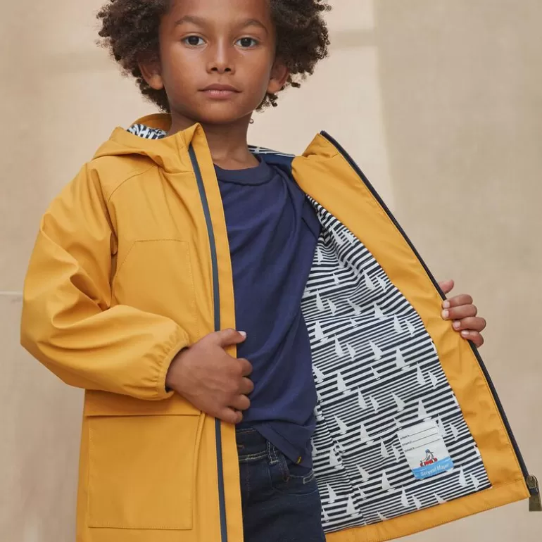 Sergent Major Manteau Parka & Veste | Impermeable A Capuche Jaune