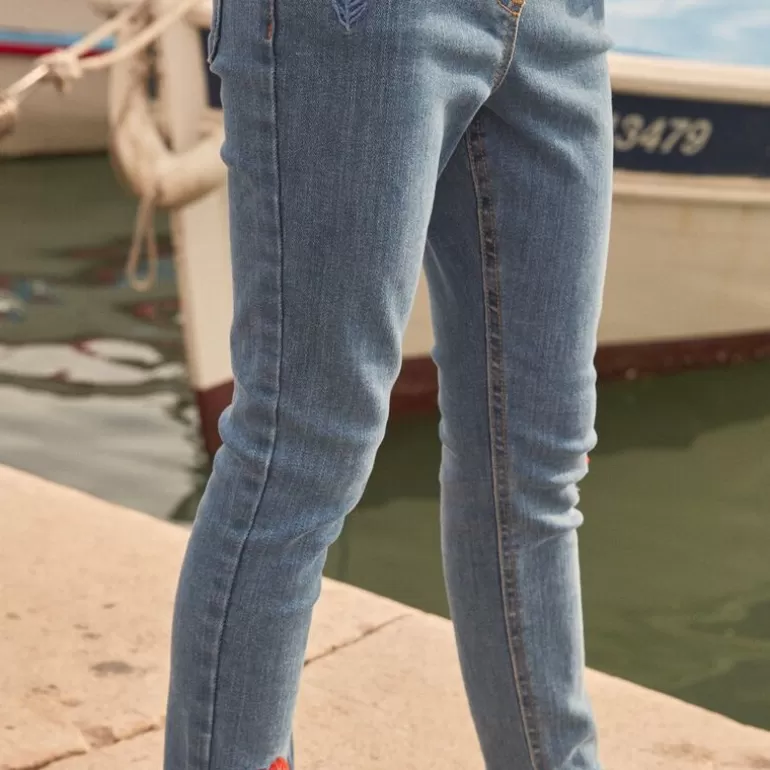 Sergent Major Pantalon Jean & Legging | Jean A Fleurs Brodees