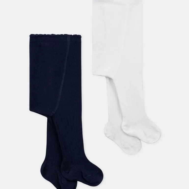 Sergent Major Chaussettes & Collant | Lot De 2 Collants Torsades Fantaisies