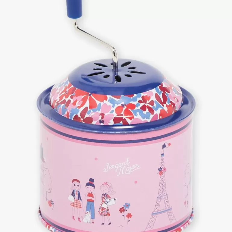 Sergent Major Jouets & Peluches | Moulin A Musique Rose A Motifs Paris