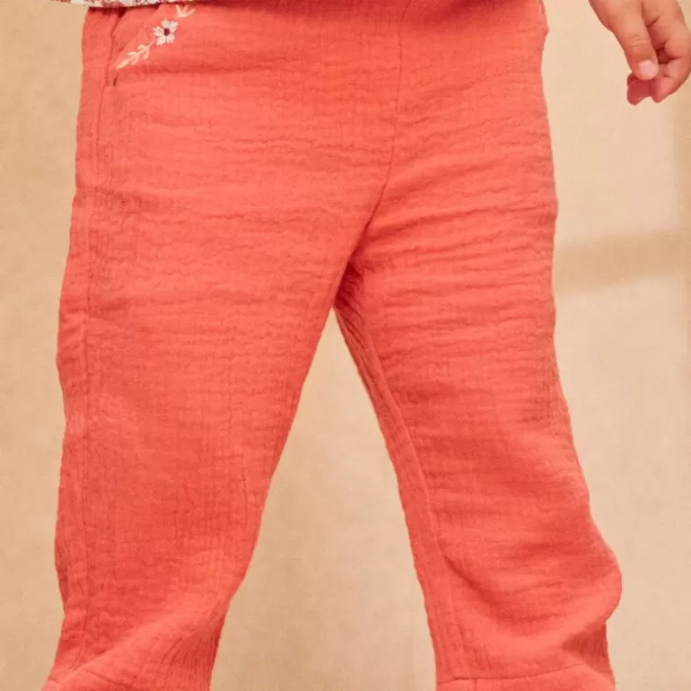 Sergent Major Pantalon & Jean | Pantalon Terracotta Brode