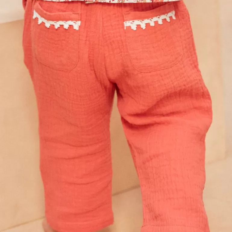 Sergent Major Pantalon & Jean | Pantalon Terracotta Brode