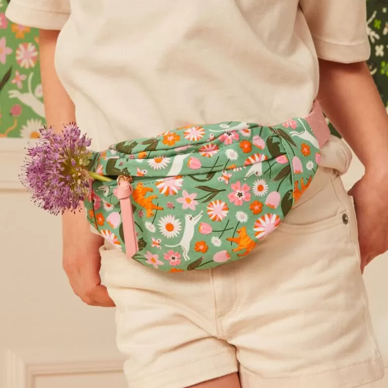 Sergent Major Sac Cartable & Parapluie | Sac Banane Imprime Chats Et Fleurs