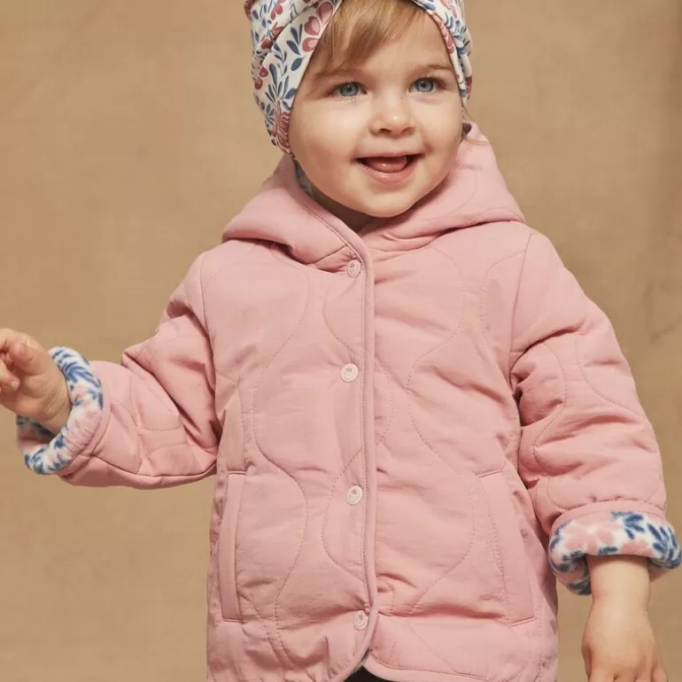 Sergent Major Manteau Parka & Veste | Veste A Capuche Reversible Vieux Rose